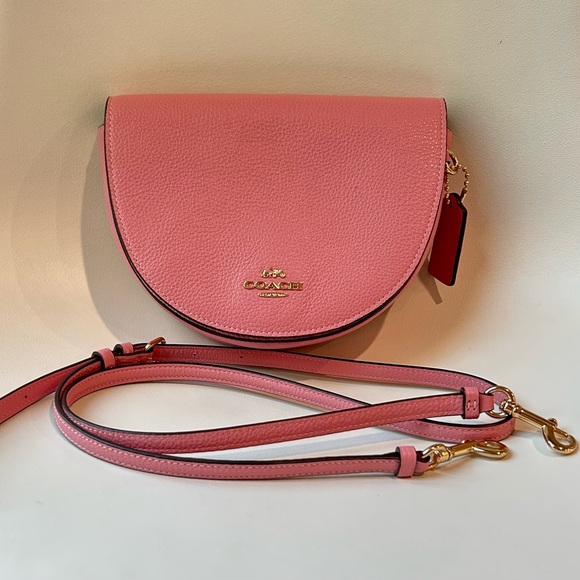 Coach Handbags - Coach Blush Pink Crossbody Bag